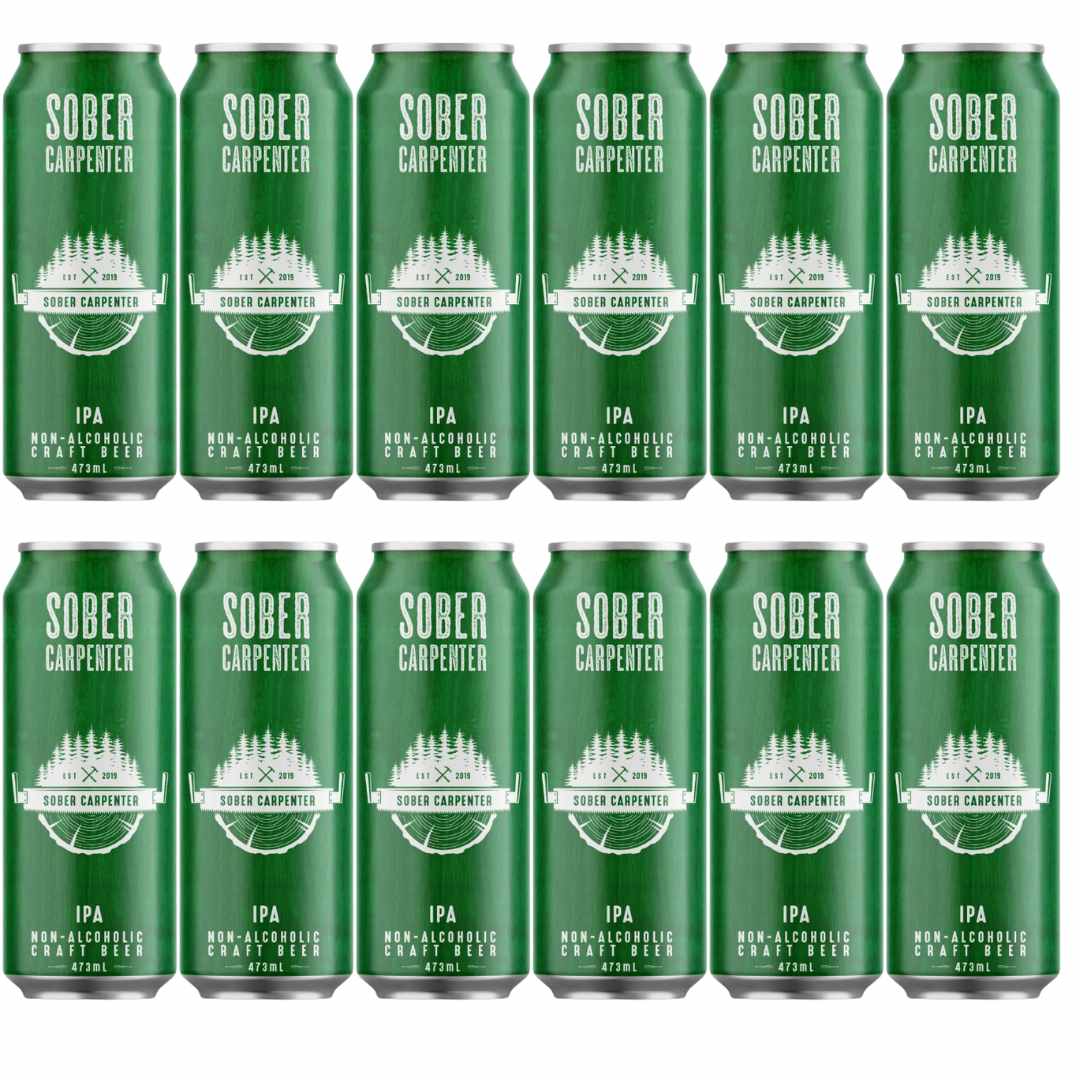 Sober Carpenter Non-Alcoholic IPA Craft Beer