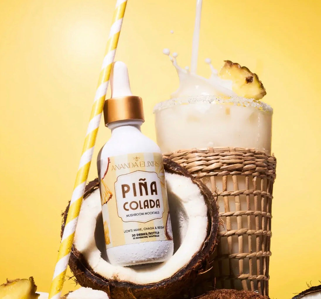 Ananda Elixirs Pina Colada Shroom Soda
