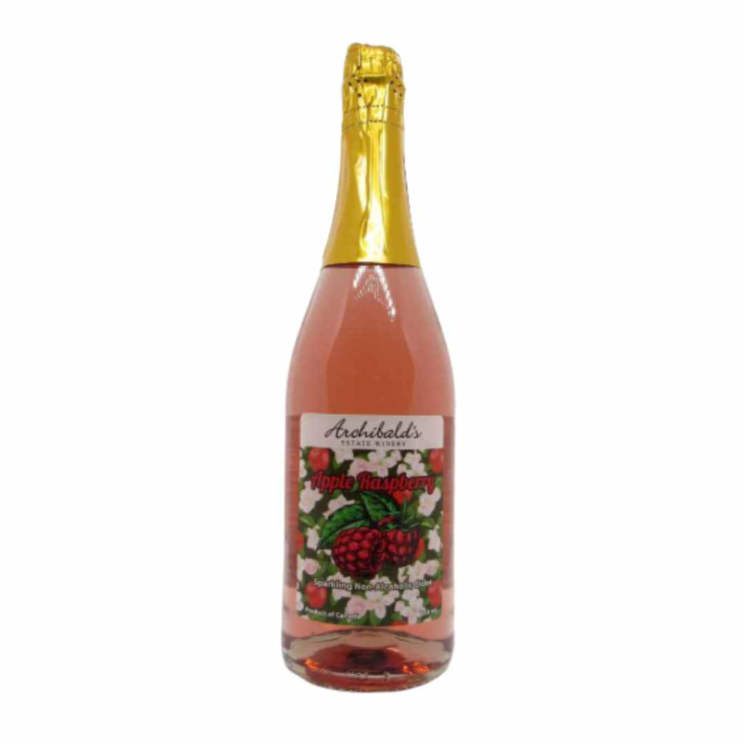 Archibald's Estate Winery Non-Alcoholic Sparkling Apple Raspberry Cider