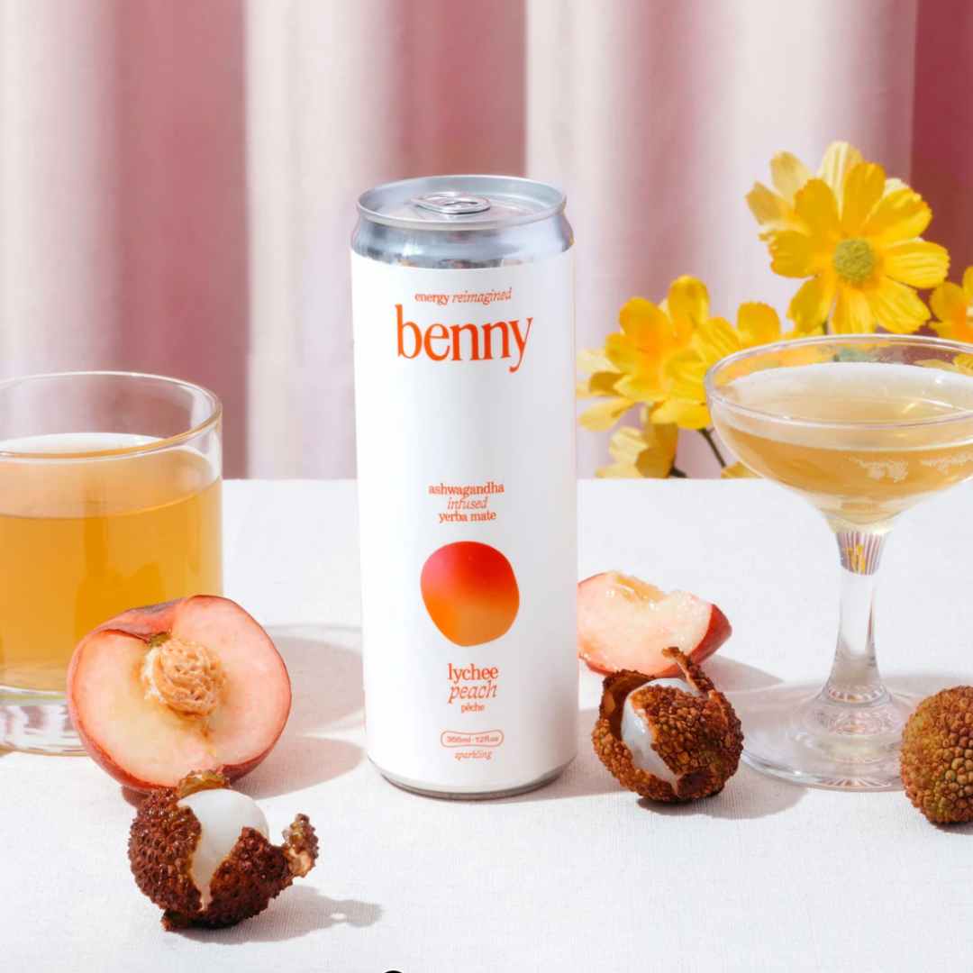 Benny Peach Lychee Adaptogen Drink