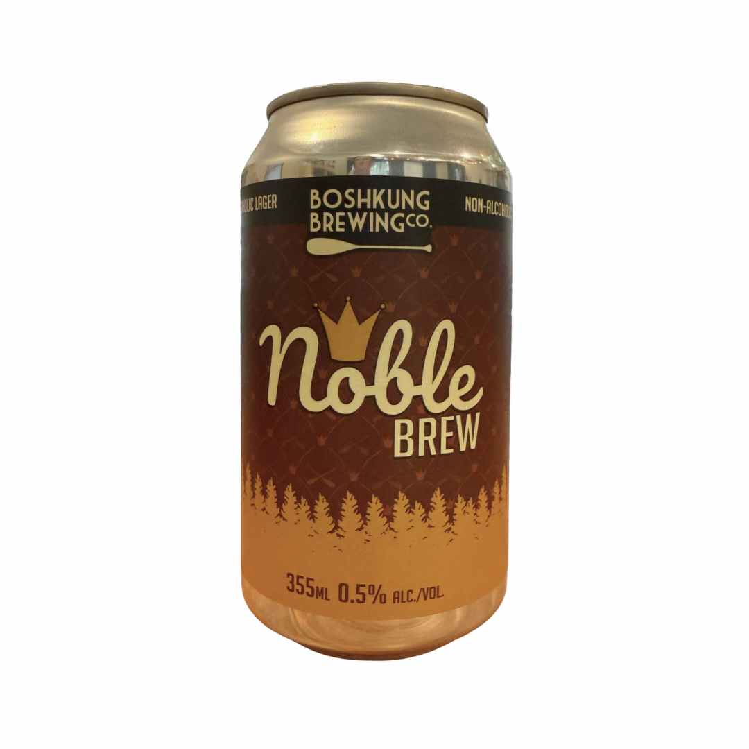 Bosshkung Brewing Co. Noble Brew Non-Alcoholic Lager