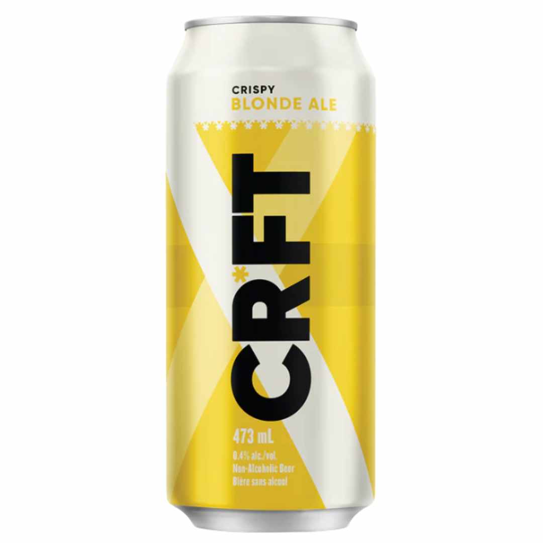 CRFT Crispy Blonde Ale Non-Alcoholic Beer
