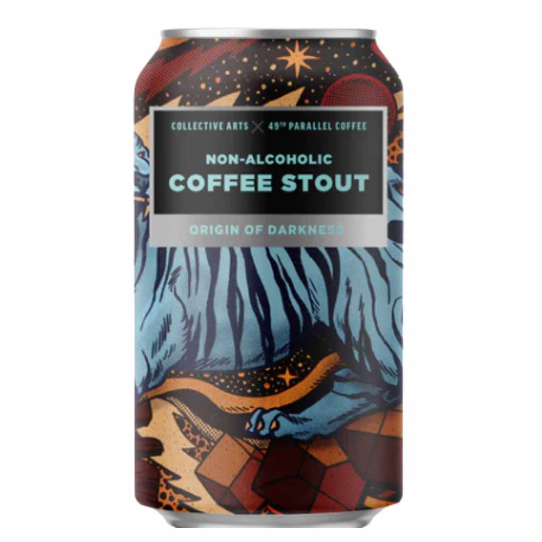 Collective Arts Non-Alcoholic Coffee Stout Craft Beer – Sober Sips