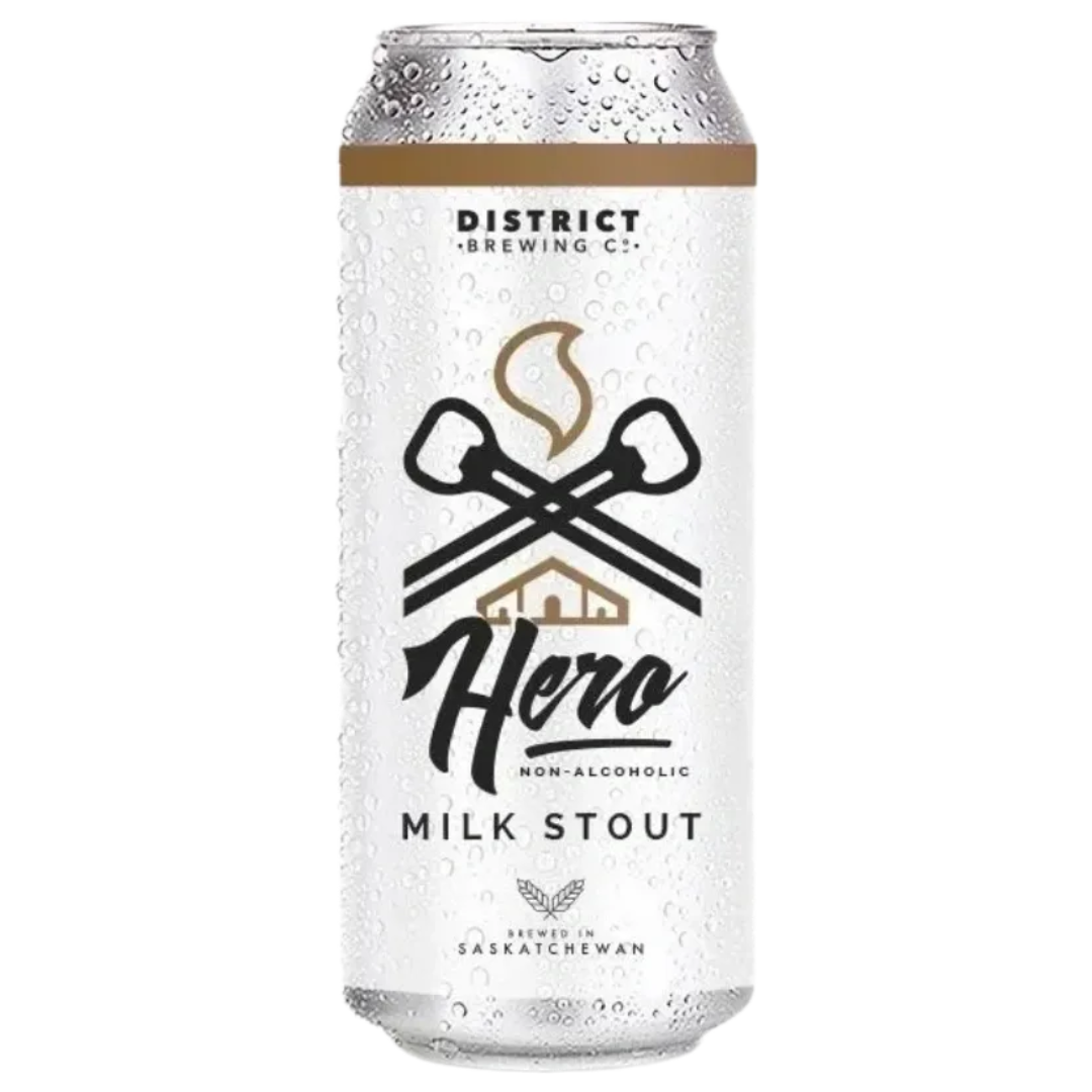 District Brewing Hero Non-Alcoholic Milk Stout