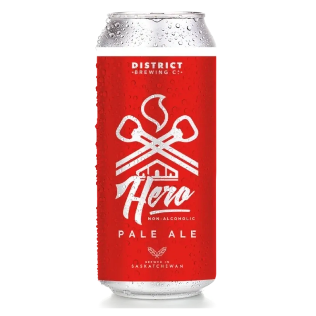 District Brewing Hero Non-Alcoholic Pale Ale