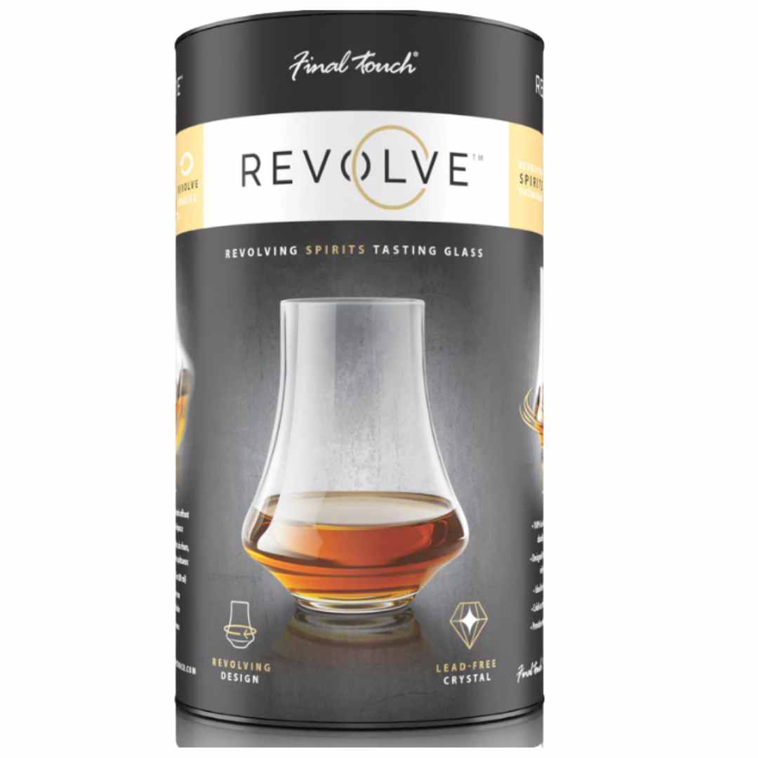 Final Touch Revolve Spirits Tasting Glass (Set of 2)