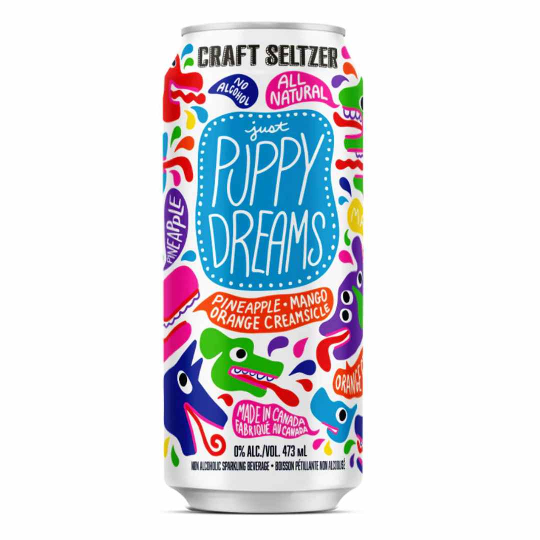 Flying Monkeys Just Puppy Dreams Non-Alcoholic Hard Seltzer