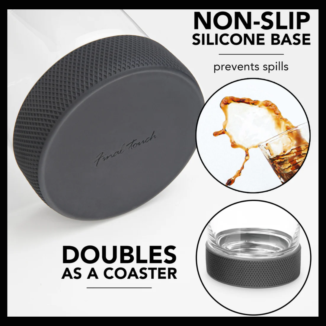 Final Touch Breakaway Hockey Puck Pints | Set of 2