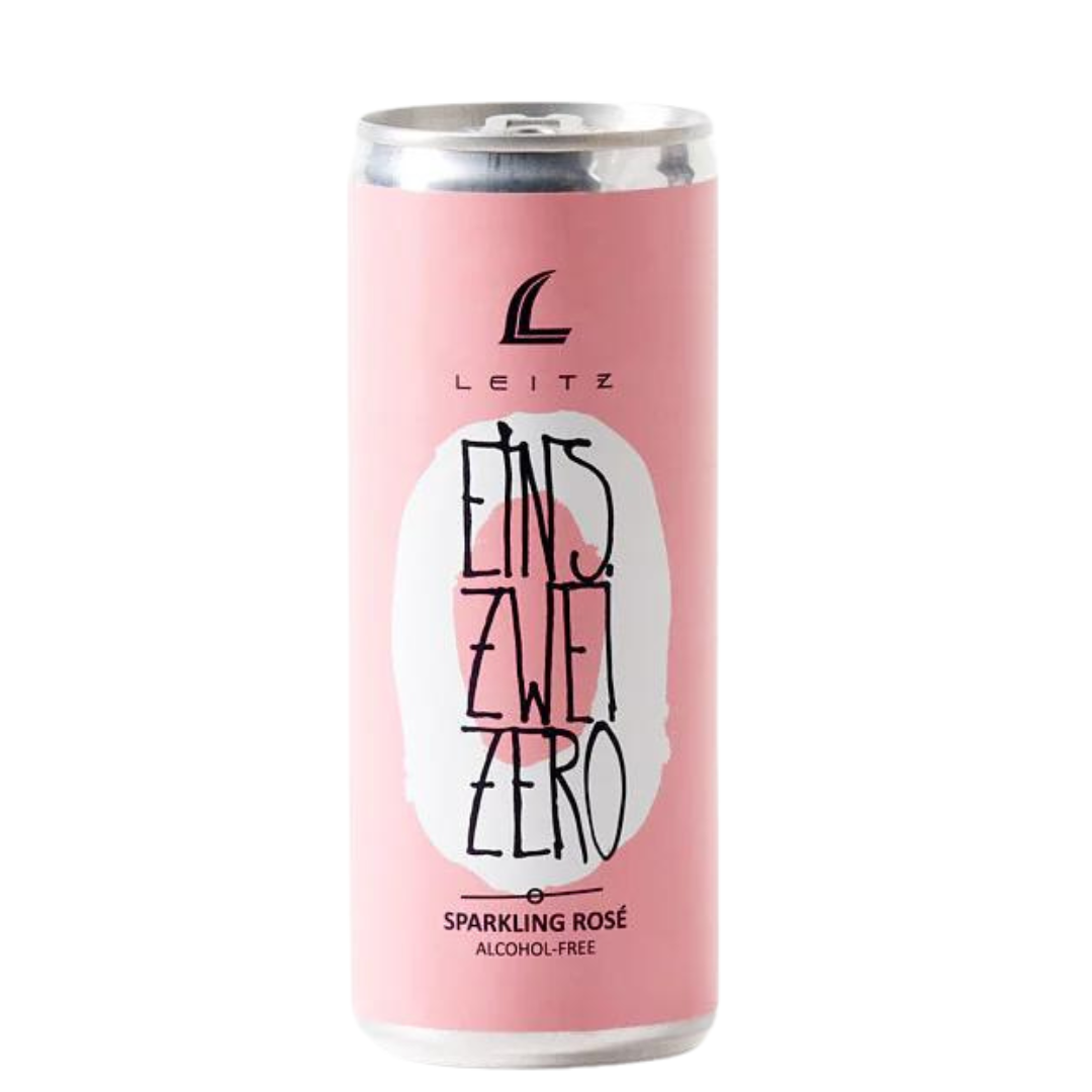 Leitz Eins-Zwei Zero Non-Alcoholic Sparkling Rosé Can