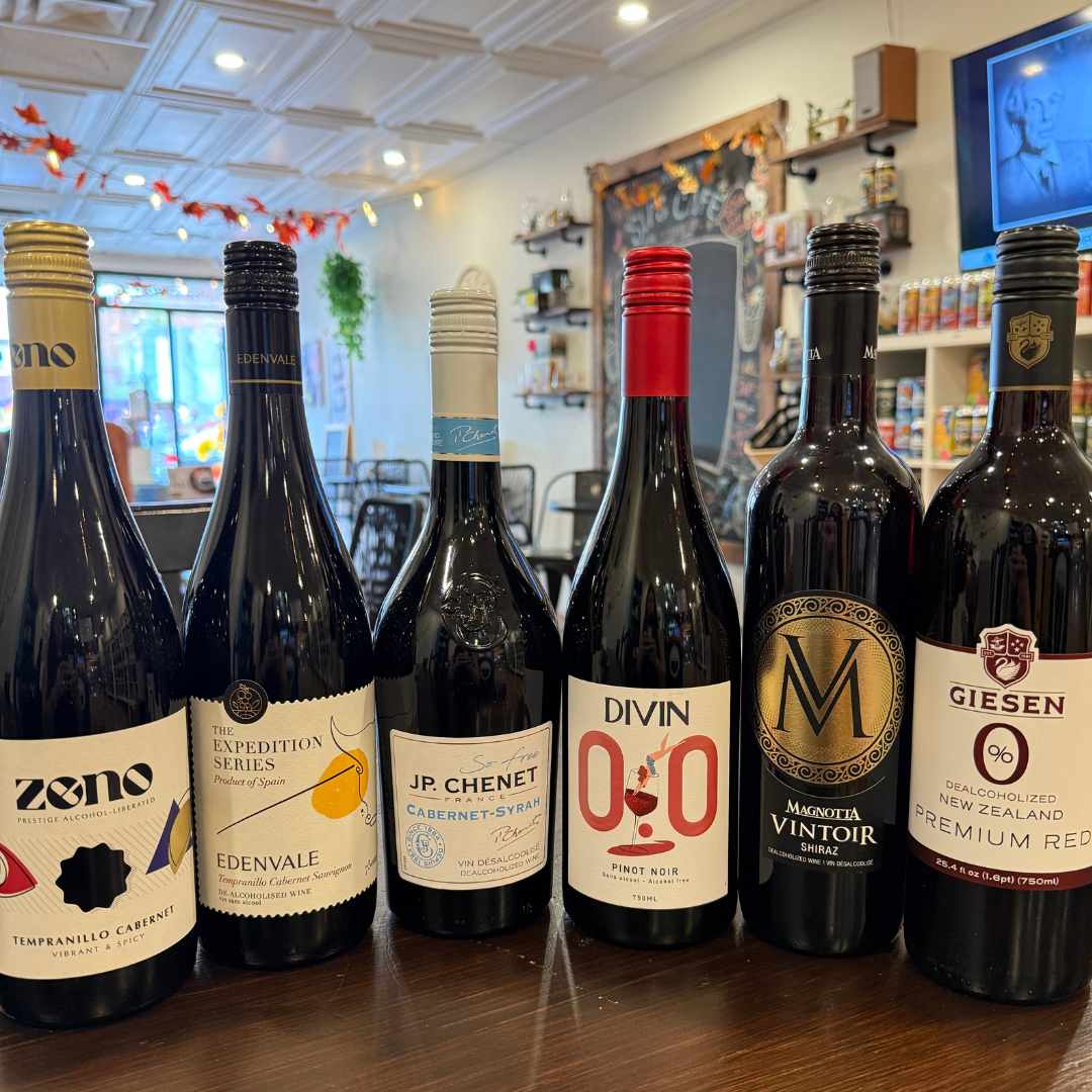The Red Wine Discovery Collection – 6-Bottle Non-Alcoholic Red Wine Bundle