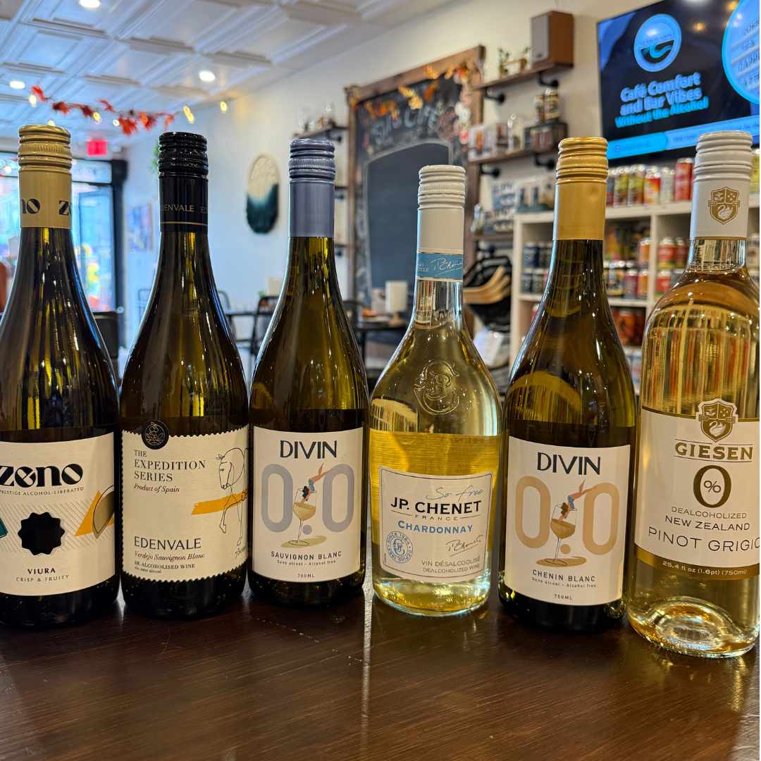 The White Wine Discovery Collection – 6-Bottle Non-Alcoholic White Wine Bundle