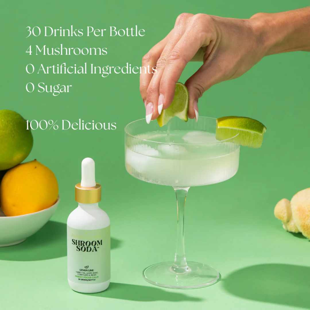 Lemon Lime Shroom Soda