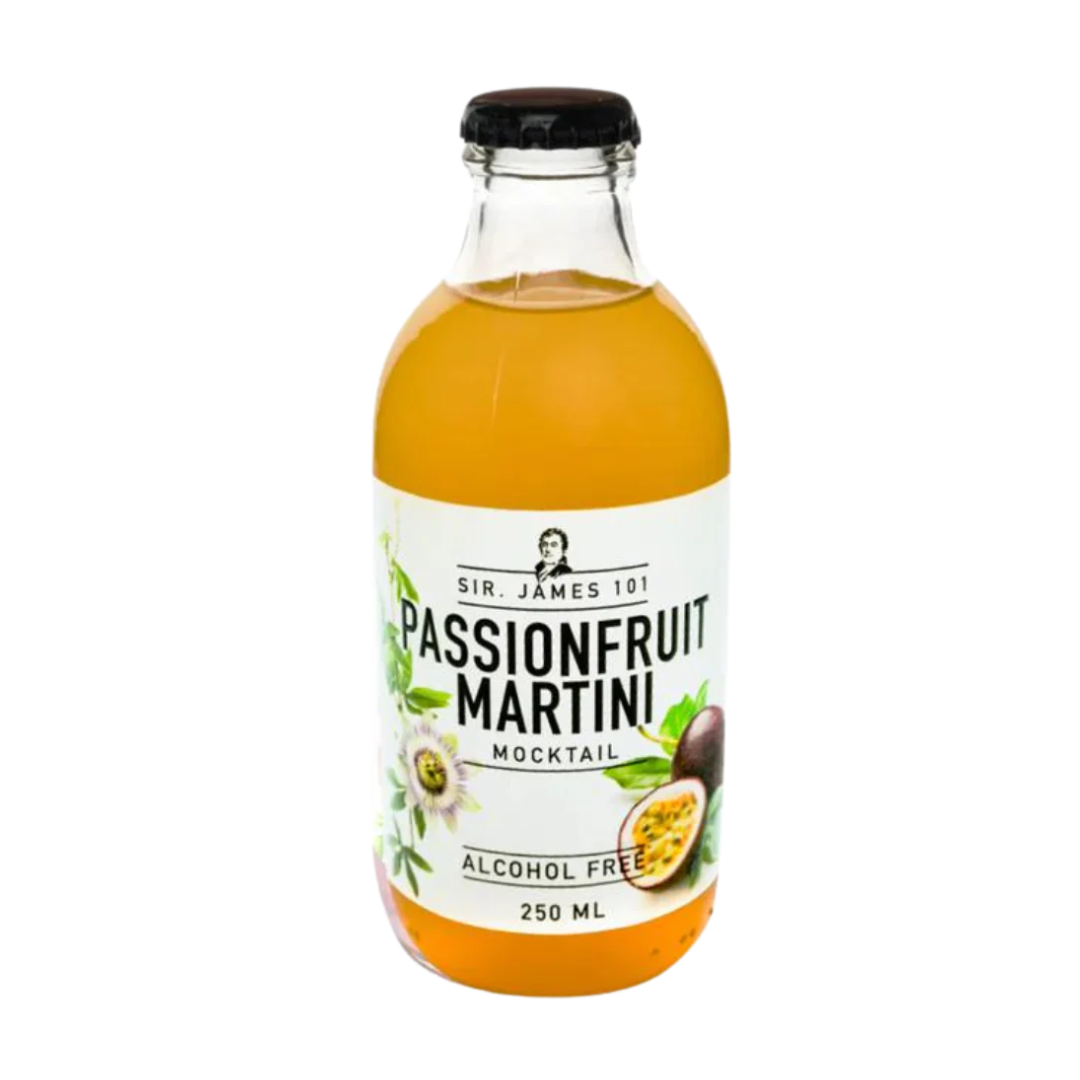 Sir James 101 Non-Alcoholic Passionfruit Martini