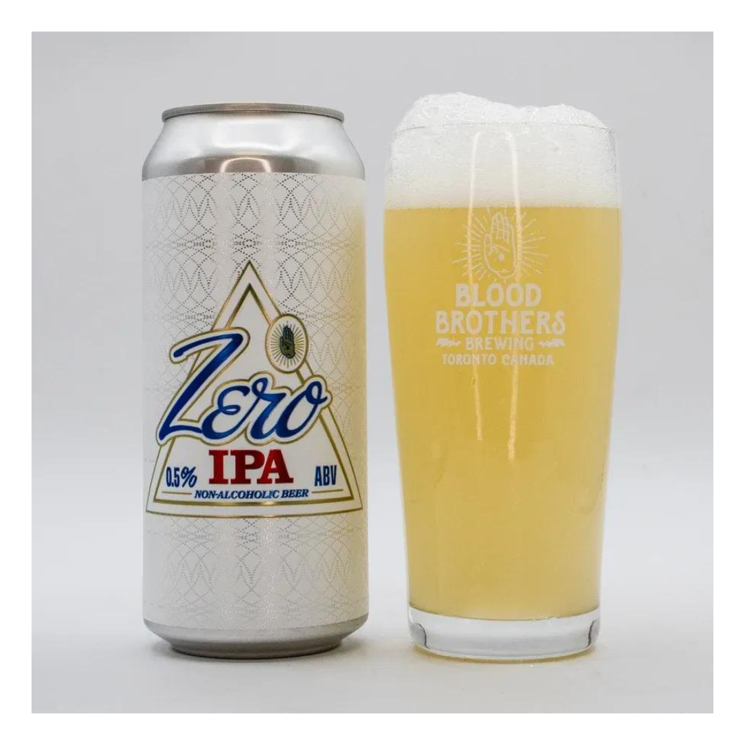 Blood Brothers Zero Non-Alcoholic IPA with Citra & HBC-638