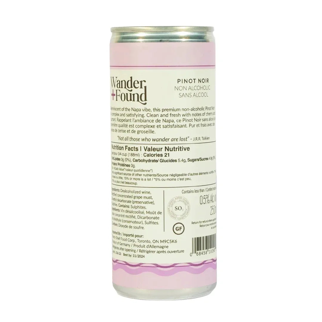 Wander and Found Pinot Noir Can