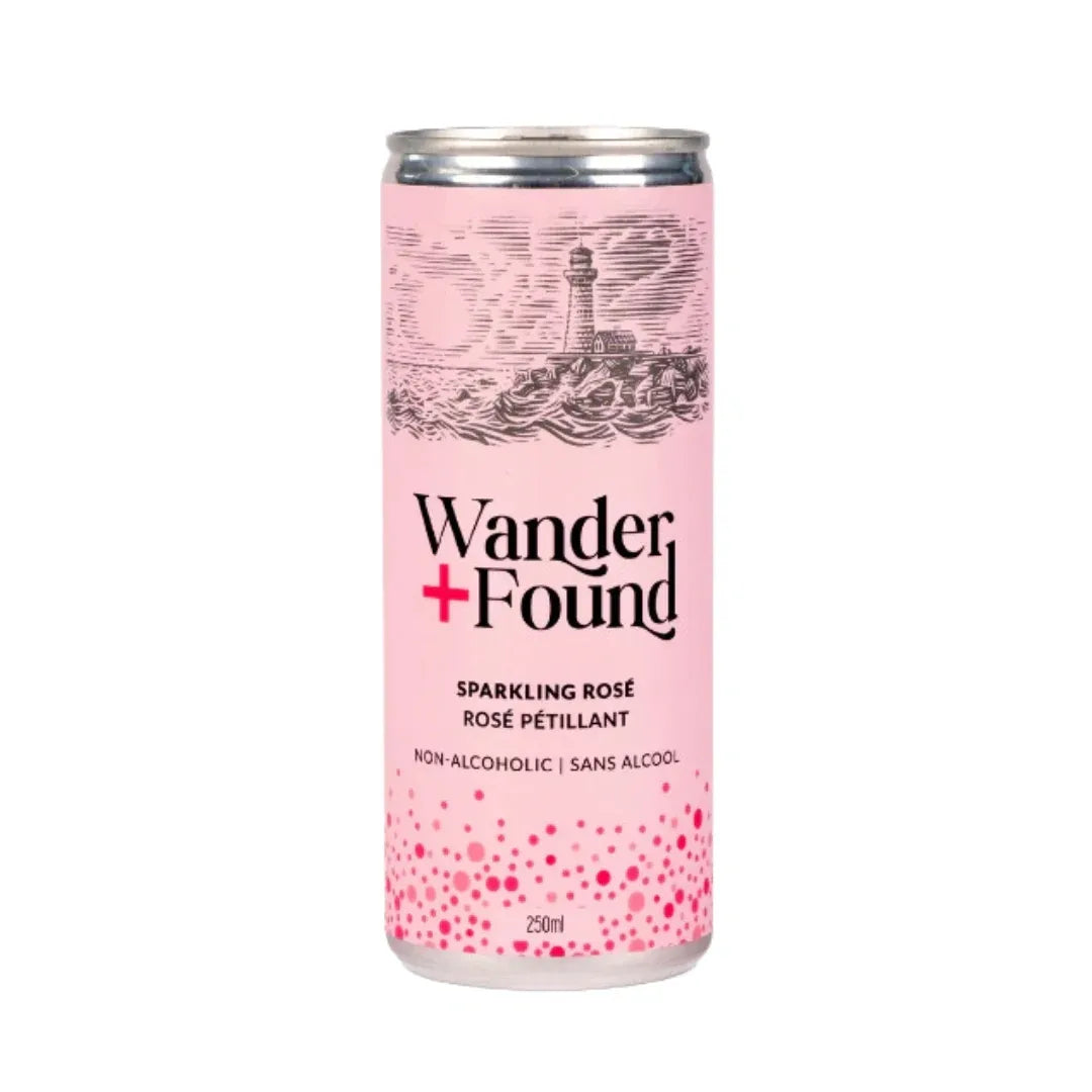 Wander and Found Sparkling Rosé Can