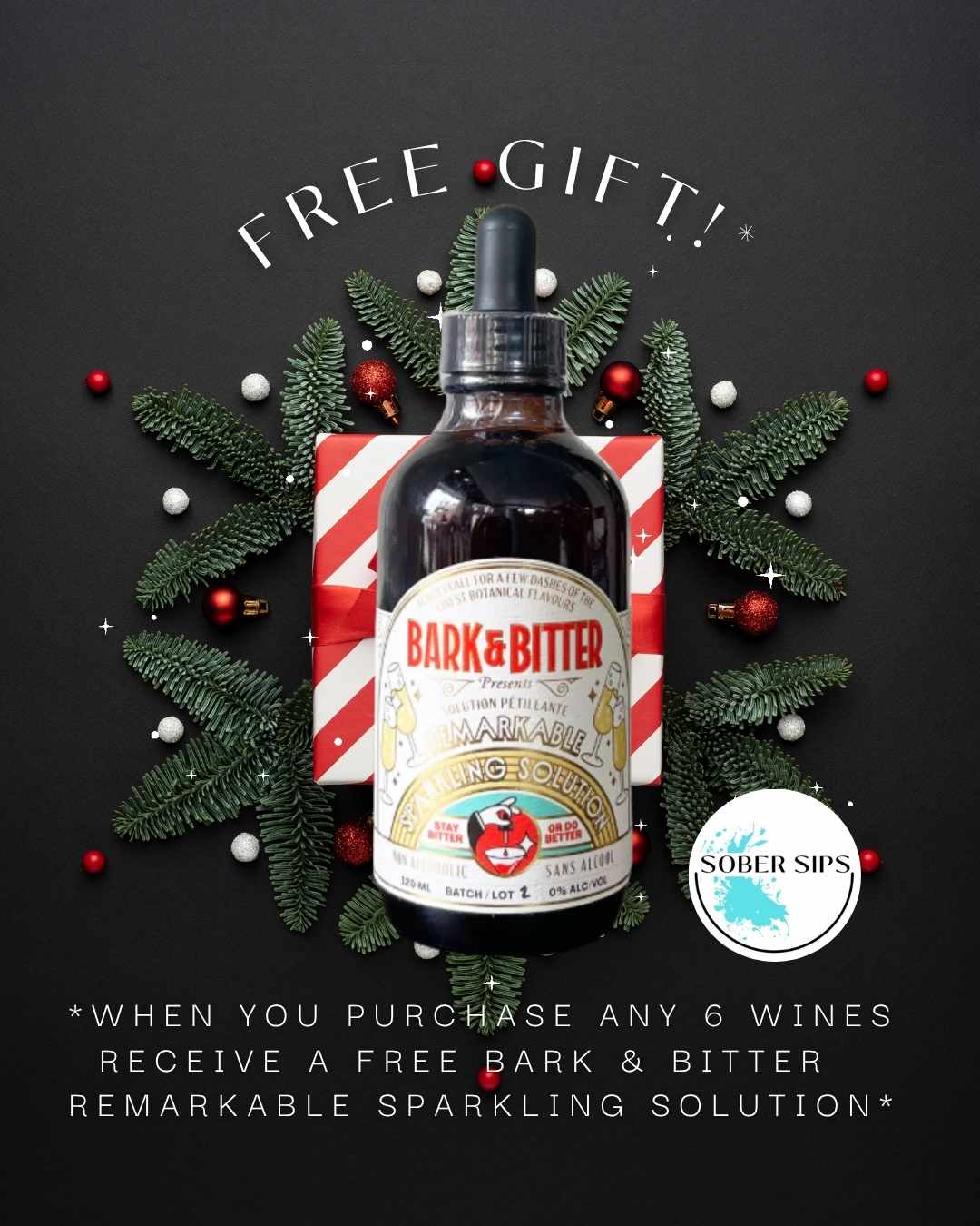 Image of wine pouring into glass to represent the best non-alcoholic wine selection online in Canada from Sober Sips.