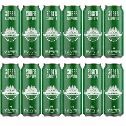 Sober Carpenter Non-Alcoholic IPA Craft Beer