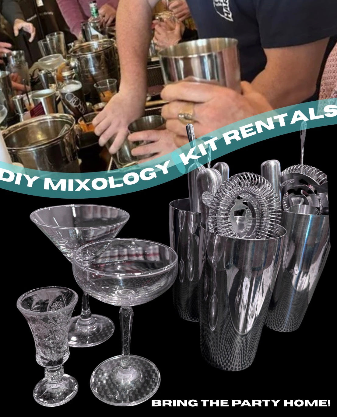 DIY Mixology Night Rental Kits