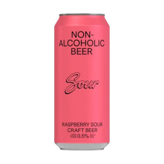 BSA Non Alcoholic Raspberry Sour Craft Beer