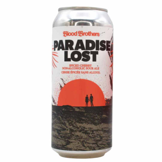 Blood Brothers Brewing Paradise Lost Spiced Cherry Non-Alcoholic Sour Ale