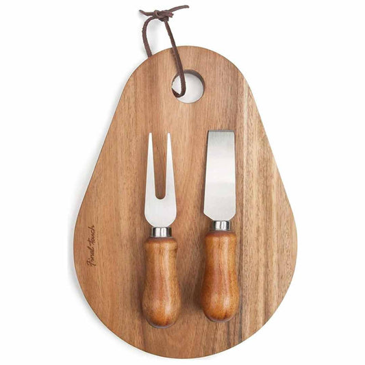 Final Touch 3 Piece Cheese Board Set