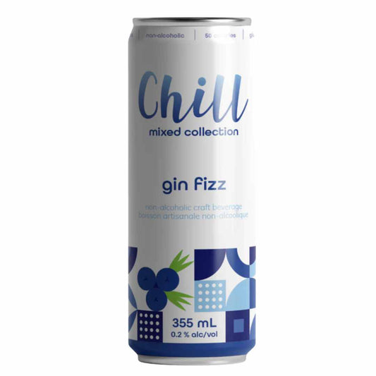 Chill Street Non-Alcoholic Gin Fizz Mocktail
