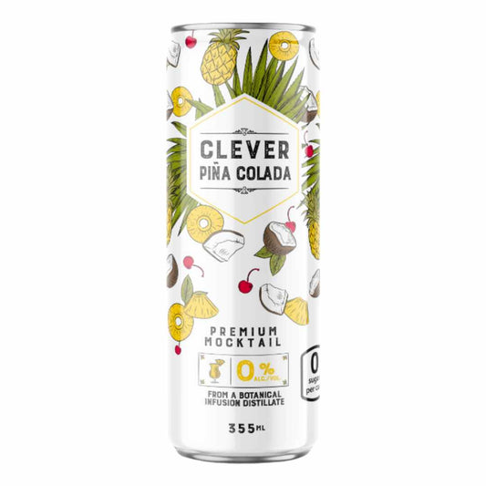 Clever Pina Colada Alcohol-Free Cocktail
