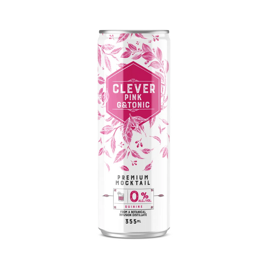 Clever Pink G & Tonic Alcohol-Free Cocktail