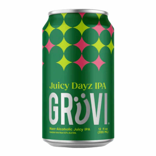 Gruvi Juicy Dayz IPA Non-Alcoholic Juicy IPA