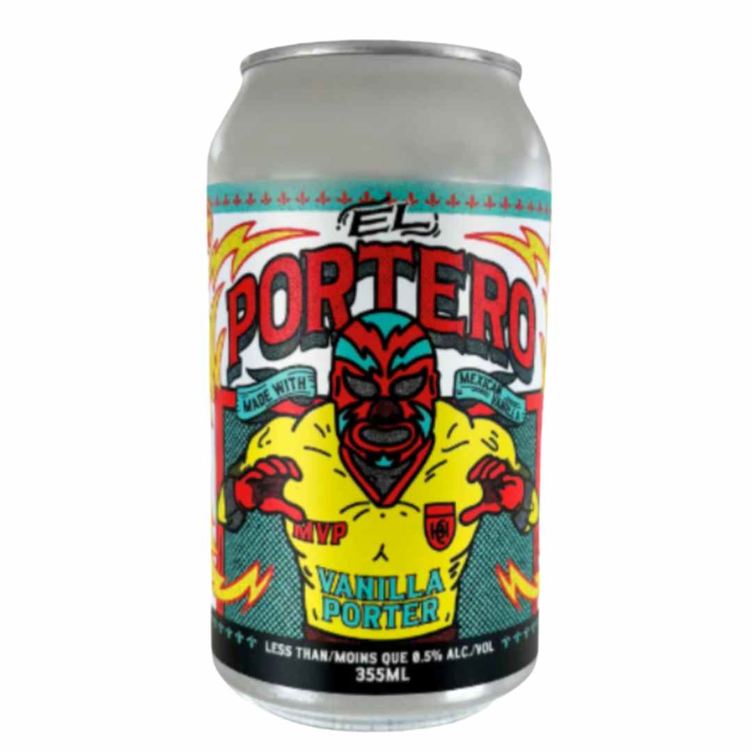 Harmon's El Portero Non-Alcoholic Vanilla Porter