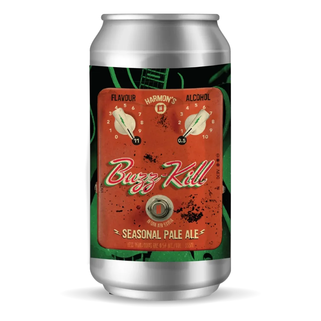 Harmon's Buzz Kill Seasonal Non-Alcoholic Pale Ale