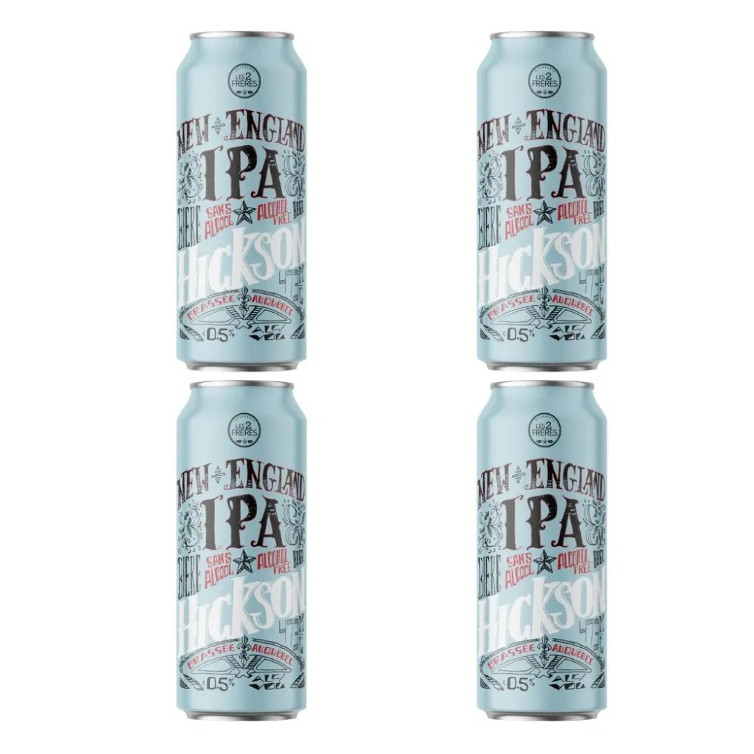 Les 2 Frères Hickson Non-Alcoholic New England IPA