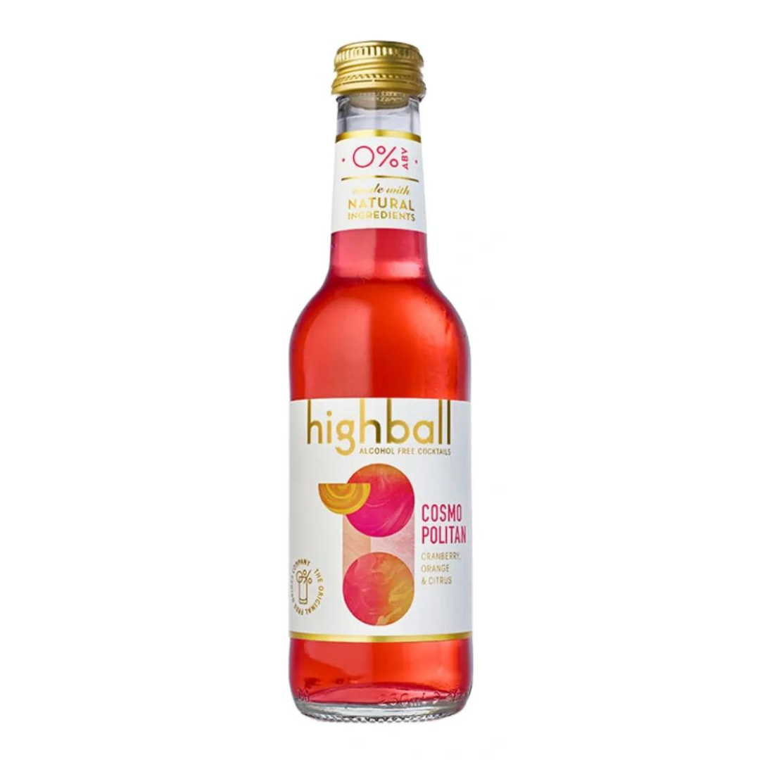 Highball Non-Alcoholic Cosmopolitan Cocktail