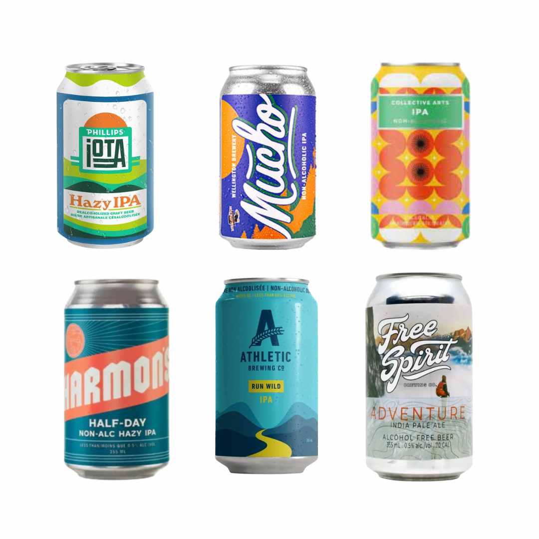 Sober Sips Non-Alcoholic IPA Variety 6 Pack