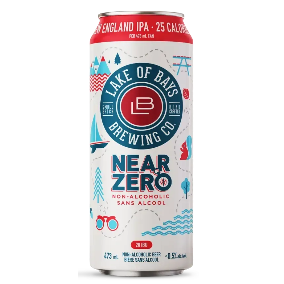 Lake of Bays Brewing Co. Near Zero Non-Alcoholic New England IPA