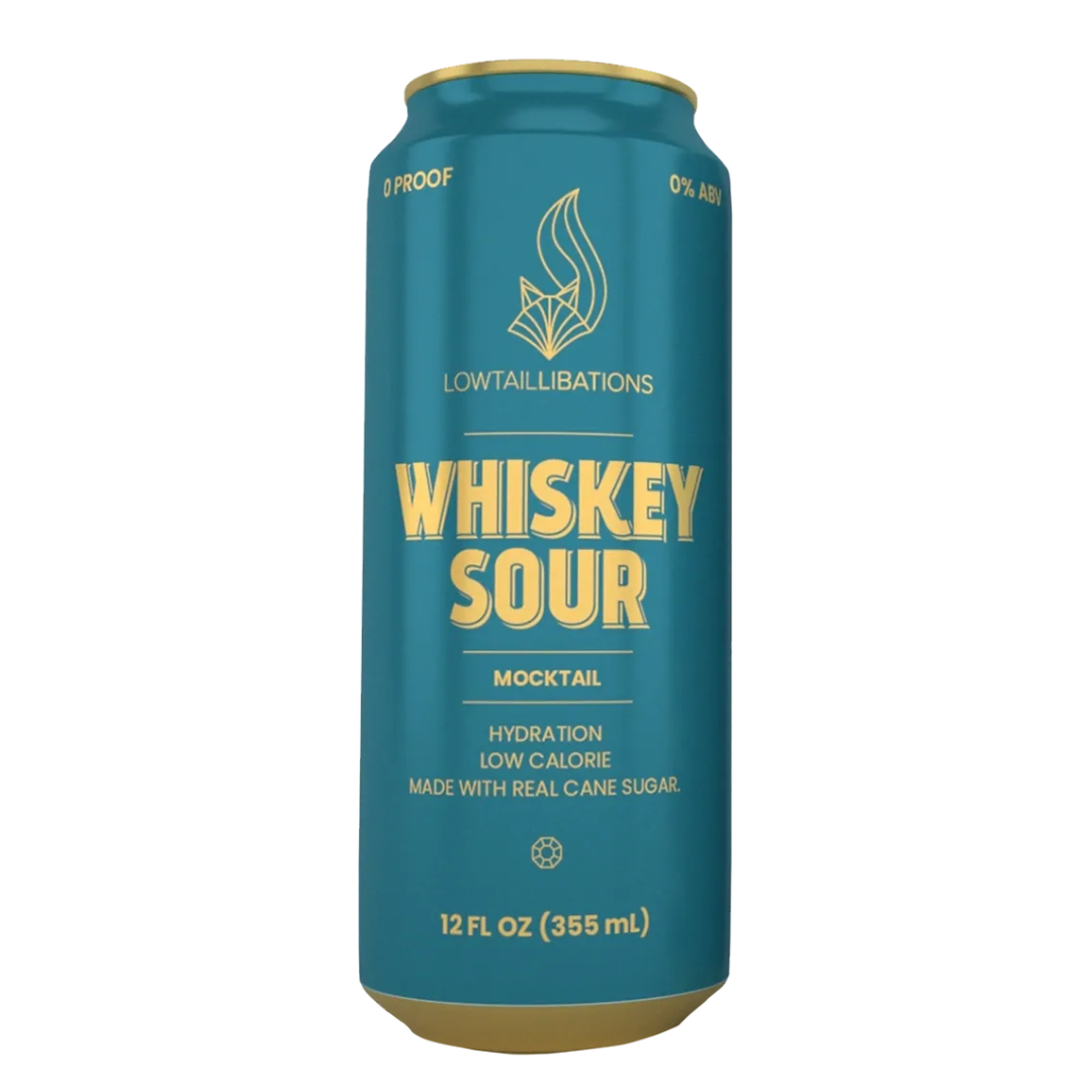 Lowtail Libations Non-Alcoholic Whiskey Sour