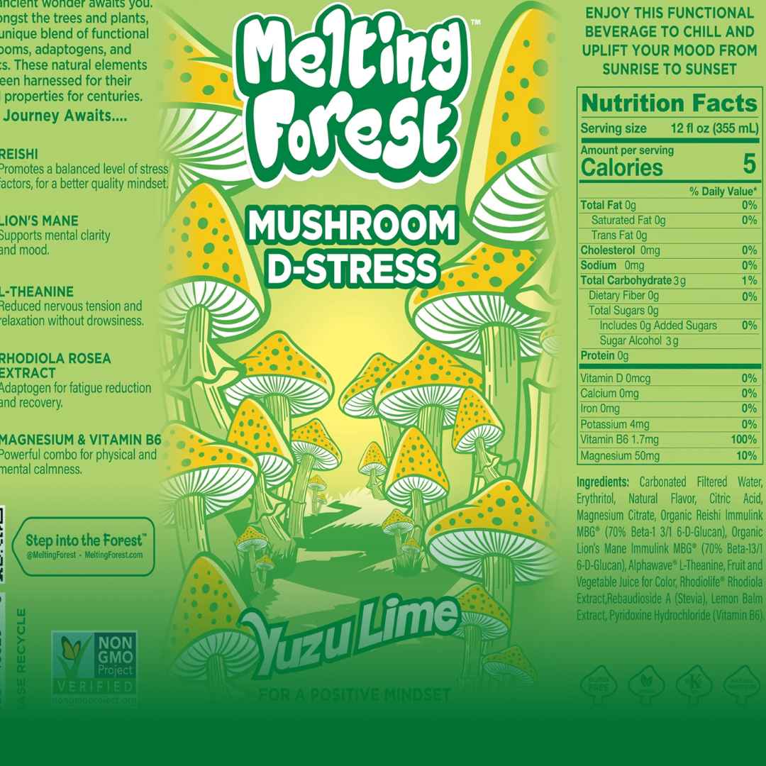 Melting Forest Mushroom Chill - Yuzu Lime