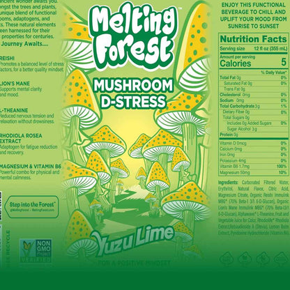 Melting Forest Mushroom Chill - Yuzu Lime