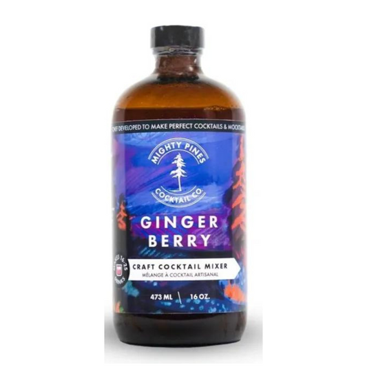 Mighty Pines Cocktail Co. Ginger Berry Non-Alcoholic Mixer