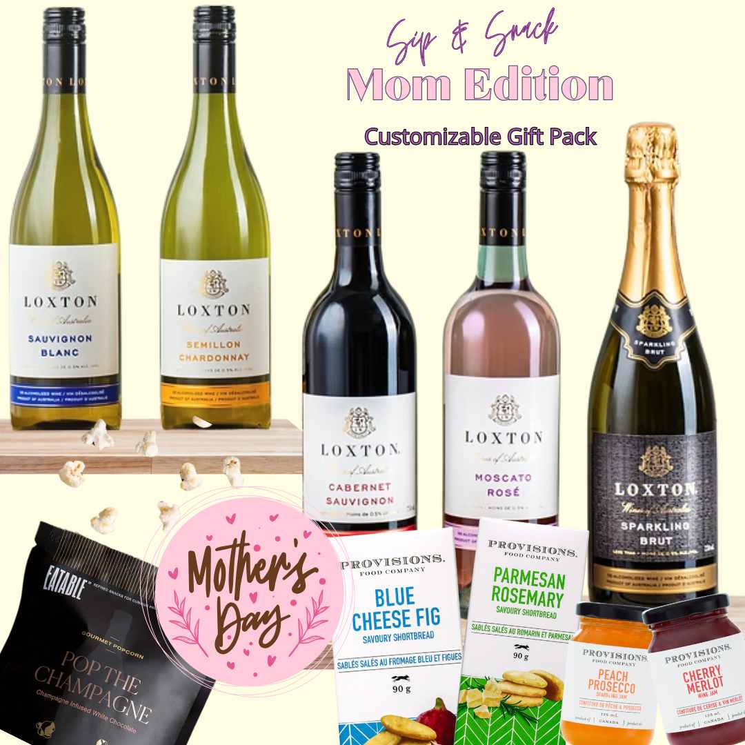 Customizable Mother's Day Gift | Sip & Snack (Mom Edition)