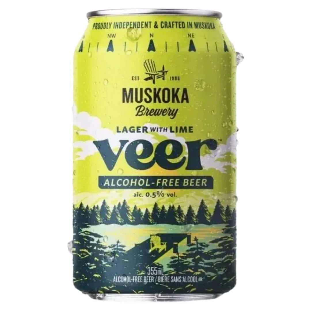 Muskoka Brewery Veer | Non Alcoholic Lager with Lime