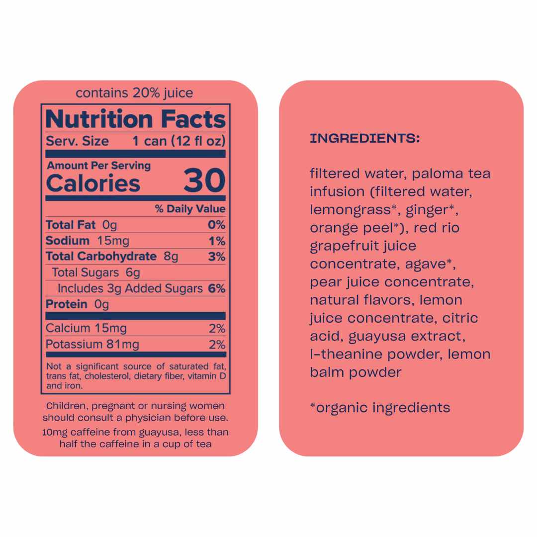 Recess Zero Proof | Grapefruit Paloma Adaptogenic Drink