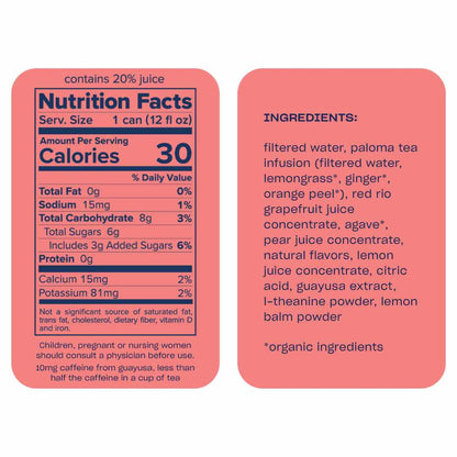 Recess Zero Proof | Grapefruit Paloma Adaptogenic Drink