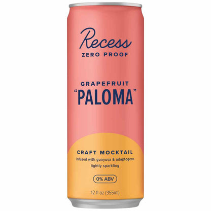 Recess Zero Proof | Grapefruit Paloma Adaptogenic Drink