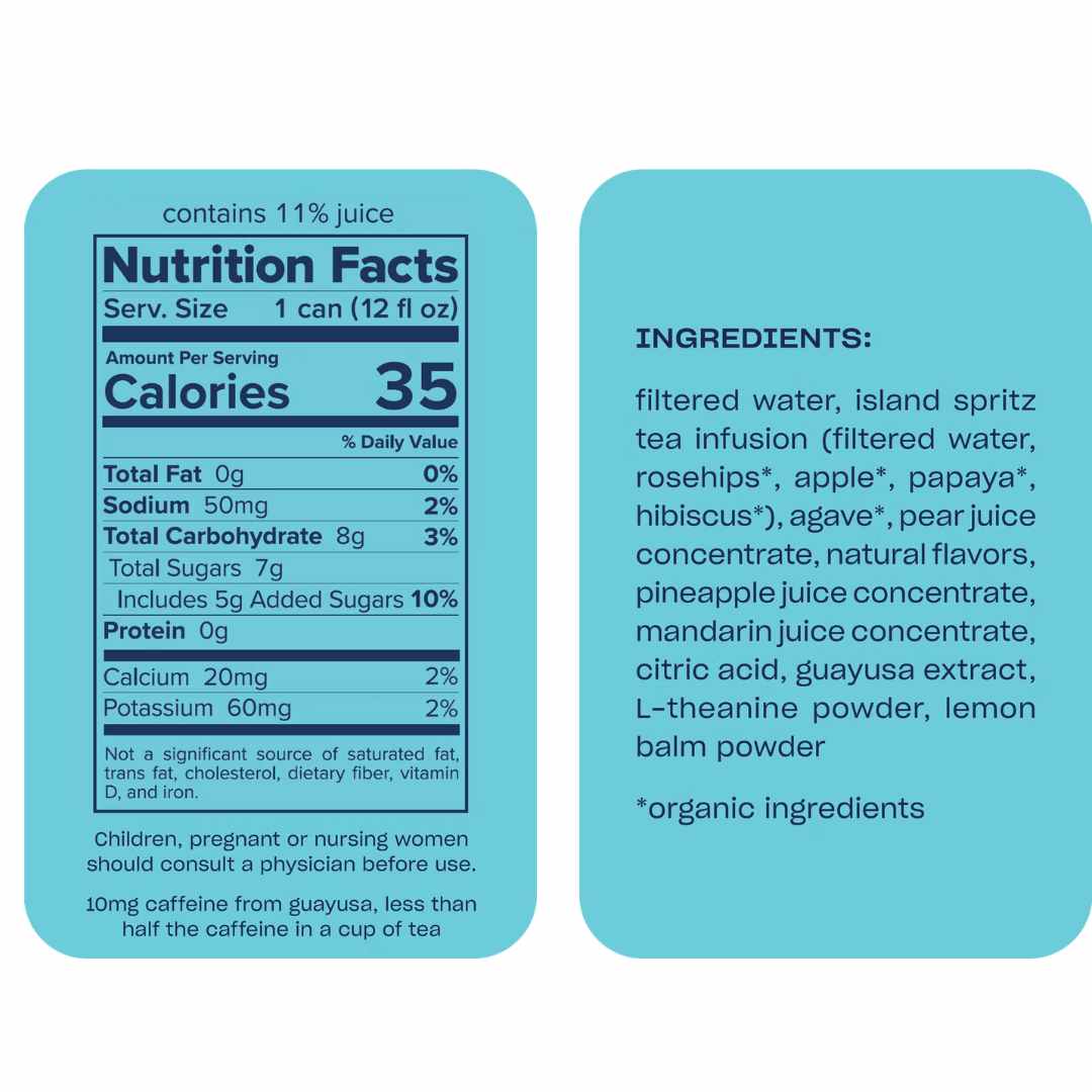 Recess Zero Proof | Island Spritz Adaptogenic Drink