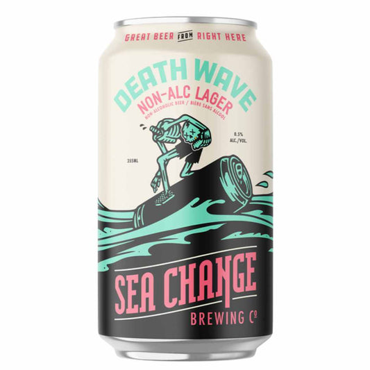 Sea Change Brewing Co. Death Wave Non-Alcoholic Lager