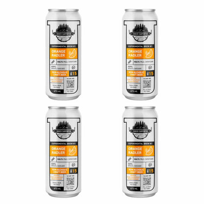 Sober Carpenter Non-Alcoholic Orange Radler  (Limited Edition Craft Beer)