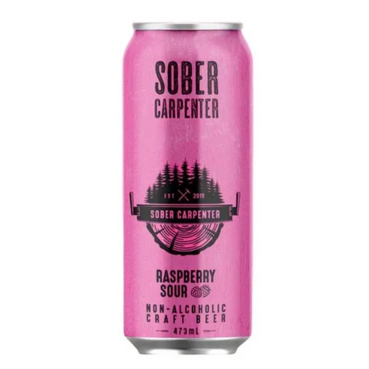 Sober Carpenter Non-Alcoholic Raspberry Sour Craft Beer