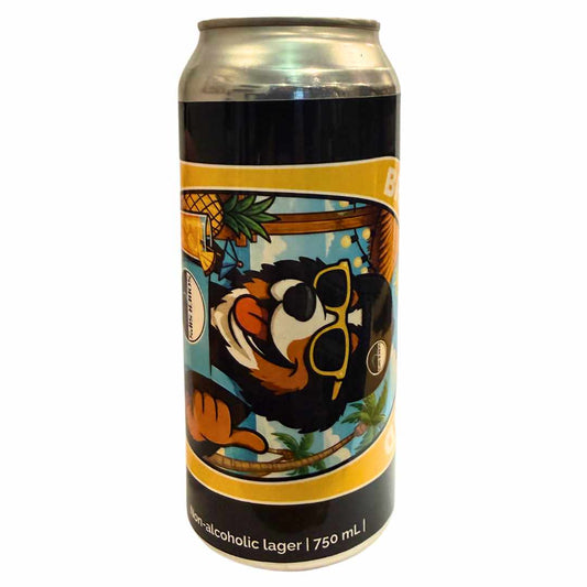 Sober Sips "Bruce Approved" Non-Alcoholic Lager Beer